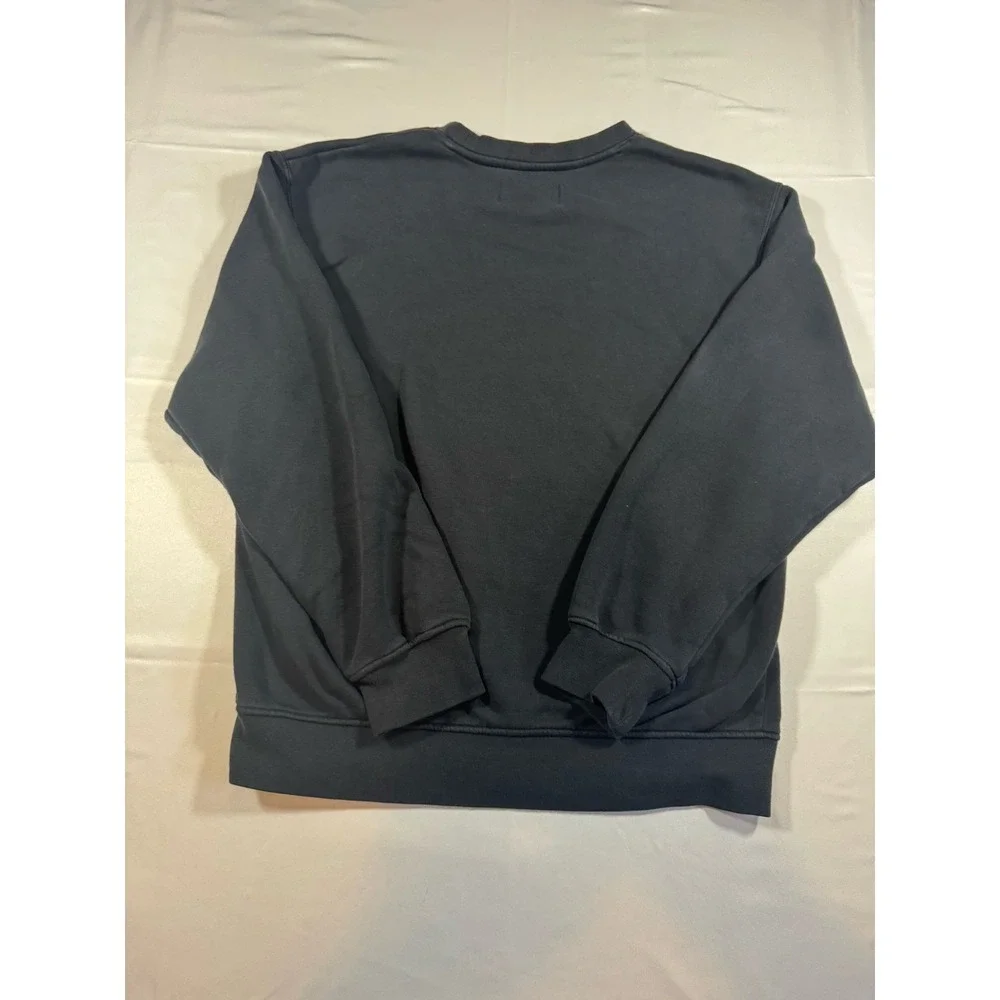 Jordan Men's Fleece Sweatshirt Black Small Crew Neck Jumpman Logo